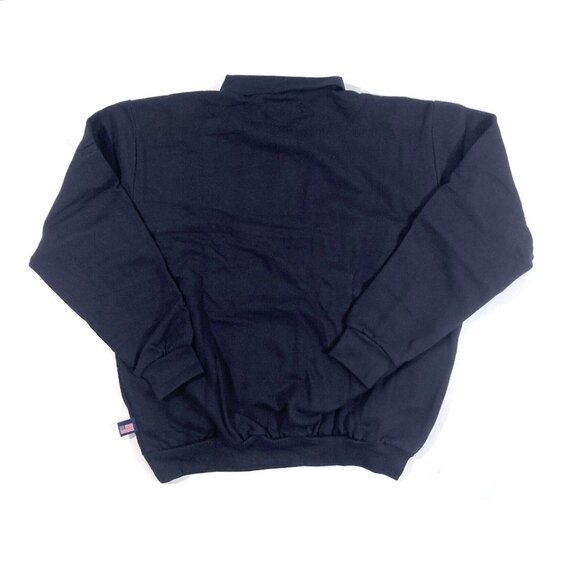 Game Workwear Navy Canvas Collar Firemen Shirt XL - Picture 2 of 3